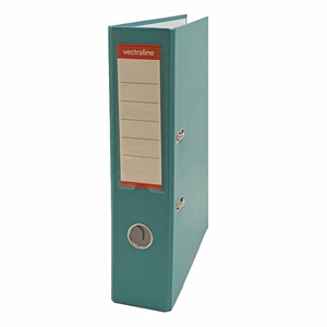 Iratrendező VECTRALINE A/4 75 mm élvédő sínnel türkiz