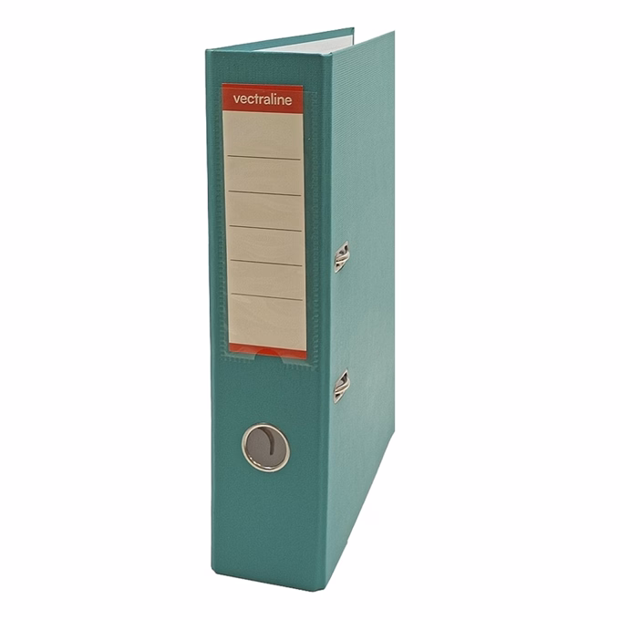 Iratrendező VECTRALINE A/4 75 mm élvédő sínnel türkiz