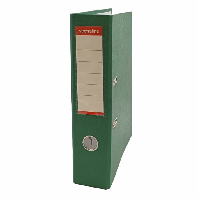 Iratrendező VECTRALINE A/4 75 mm élvédő sínnel zöld