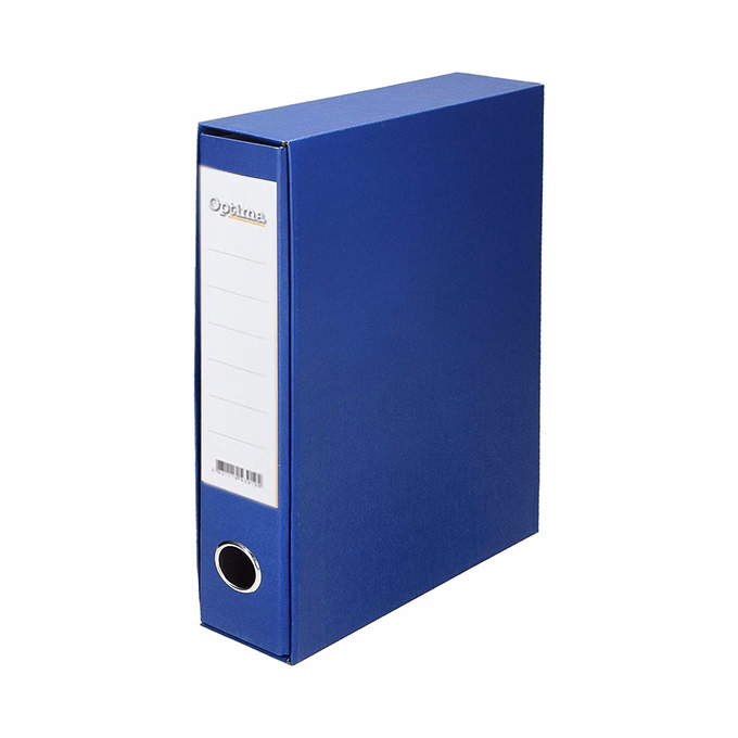 Iratrendező tokos OPTIMA A/4 50 mm kék