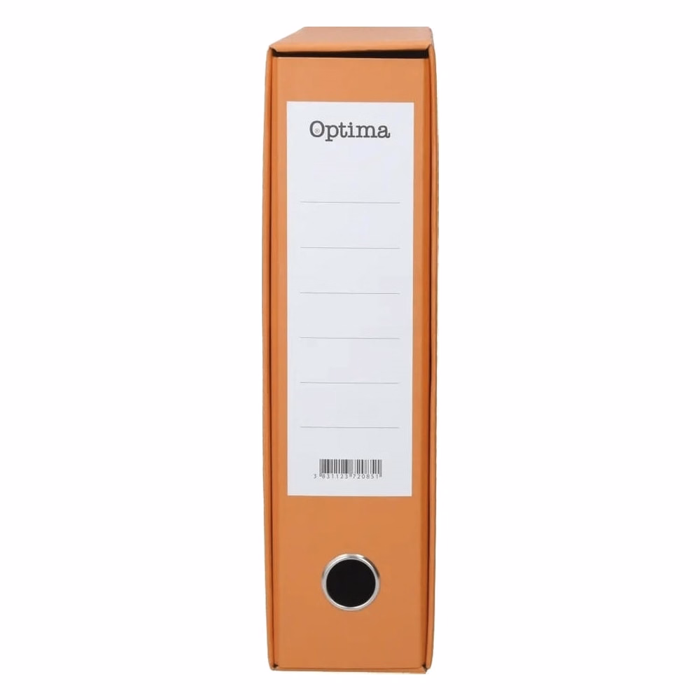 Iratrendező tokos OPTIMA A/4 75 mm narancs