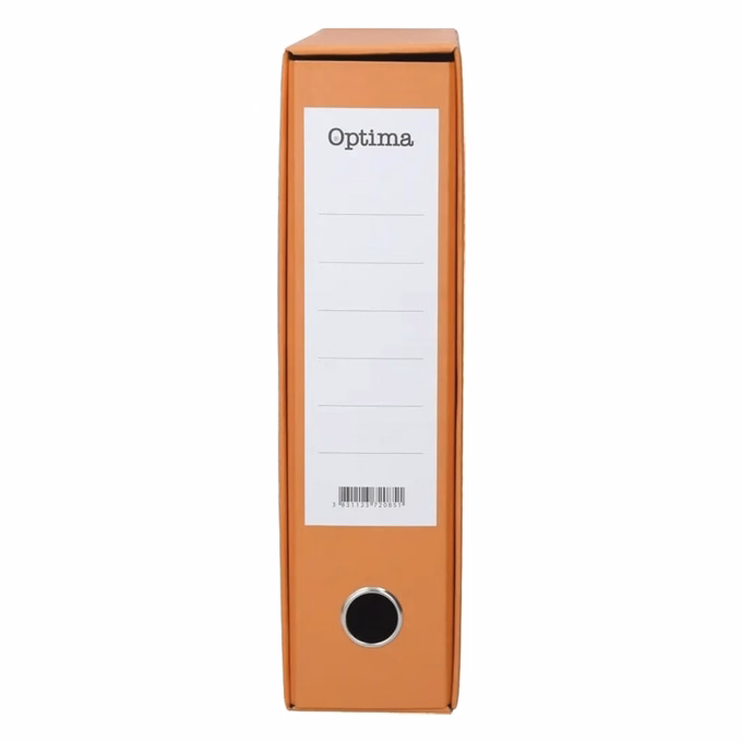 Iratrendező tokos OPTIMA A/4 75 mm narancs