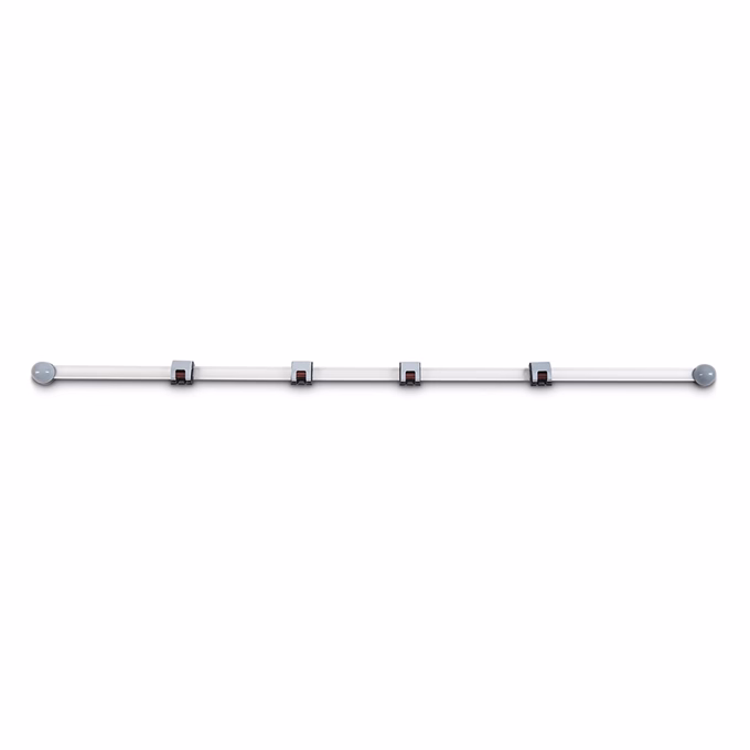 Iratrögzítő sín MAUL aluminium állítható iratrögzítővel 104,5cm
