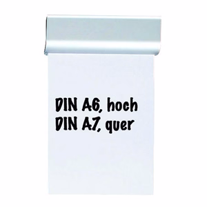 Iratrögzítő sín MAUL alumínium öntapadós 11,3cm
