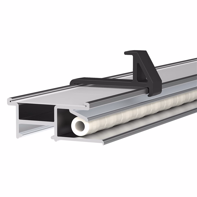 Iratrögzítő sín MAUL multifunkciós aluminium 100,5cm
