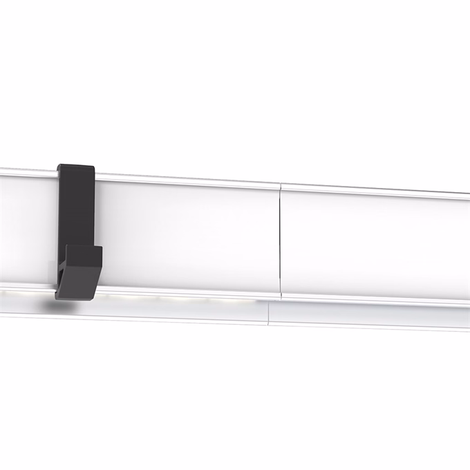 Iratrögzítő sín MAUL multifunkciós aluminium 100,5cm