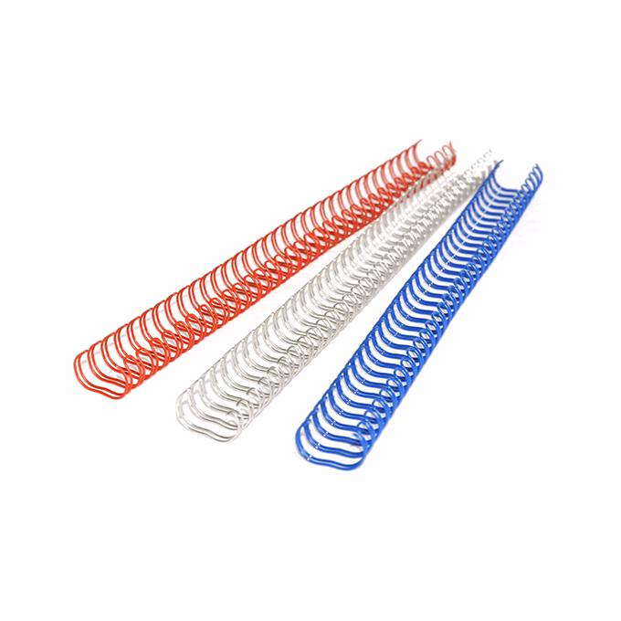 Iratspirál fém RECOSYSTEM 2:1 osztású 23 szem 14mm 81-110 lap fehér 100/dob