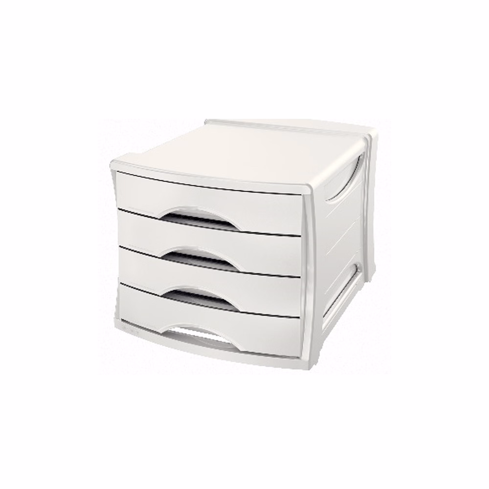 Irattartó ESSELTE Europost 4 fiókos fehér