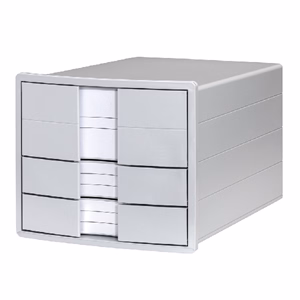 Irattartó HAN Impuls A4/C4 3 fiókos szürke