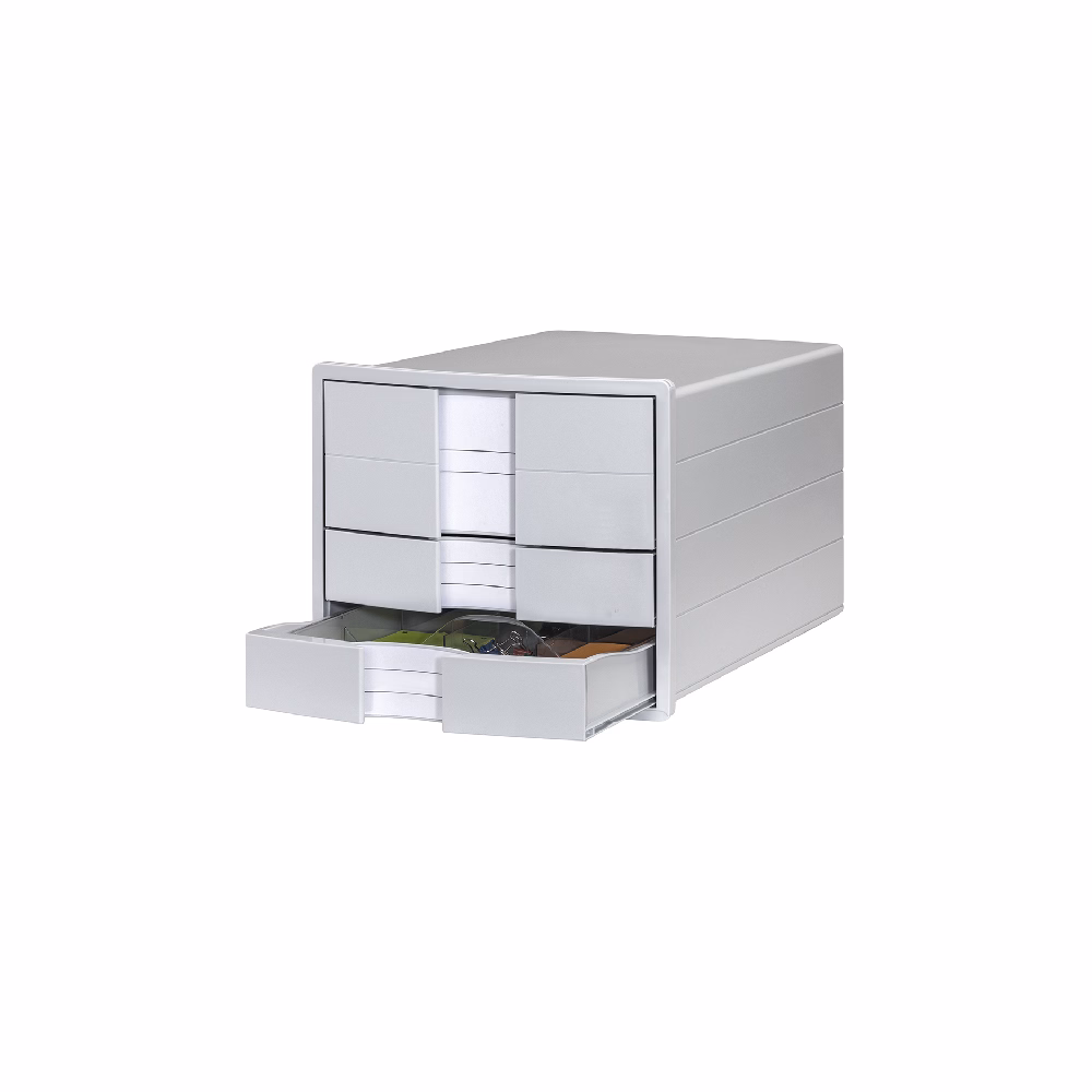 Irattartó HAN Impuls A4/C4 3 fiókos szürke