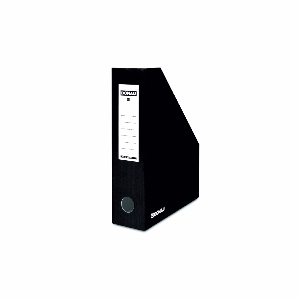 Irattartó papucs DONAU 80 mm karton fekete
