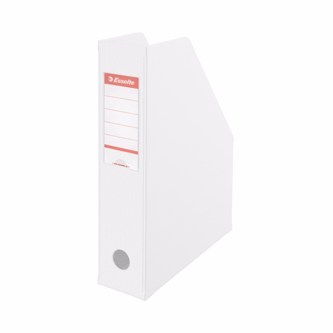 Irattartó papucs ESSELTE 70 mm karton összehajtható fehér