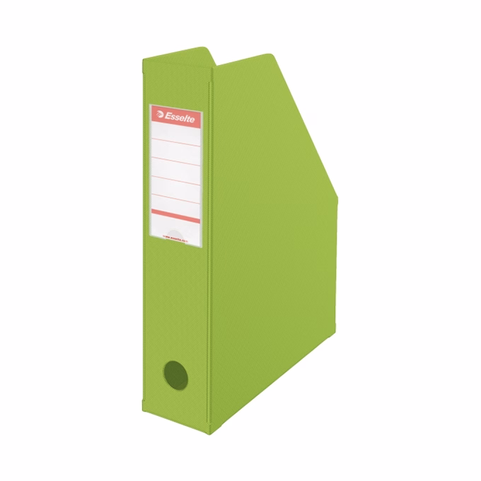 Irattartó papucs ESSELTE 70 mm karton összehajtható zöld