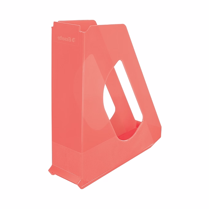 Irattartó papucs ESSELTE Colour Breeze 68 mm műanyag áttetsző korall