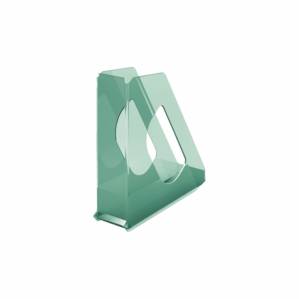 Irattartó papucs ESSELTE Colour Breeze 68mm műanyag áttetsző zöld