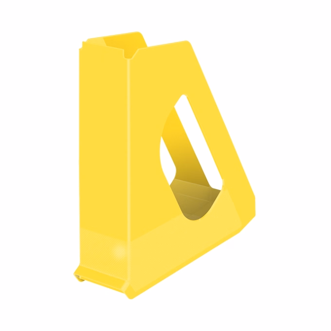 Irattartó papucs ESSELTE Europost Vivida 68 mm műanyag sárga