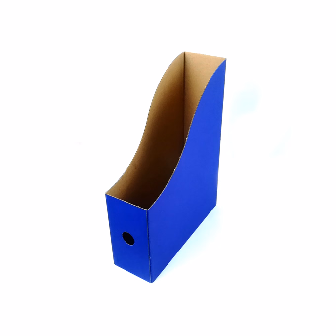 Irattartó papucs FORTUNA 80 mm karton összehajtható kék