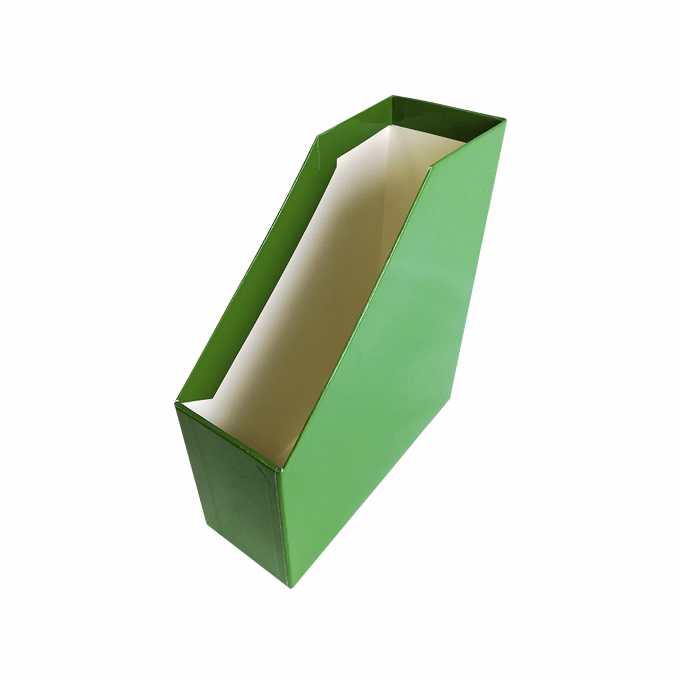 Irattartó papucs FORTUNA Elegant 90 mm karton fóliás zöld