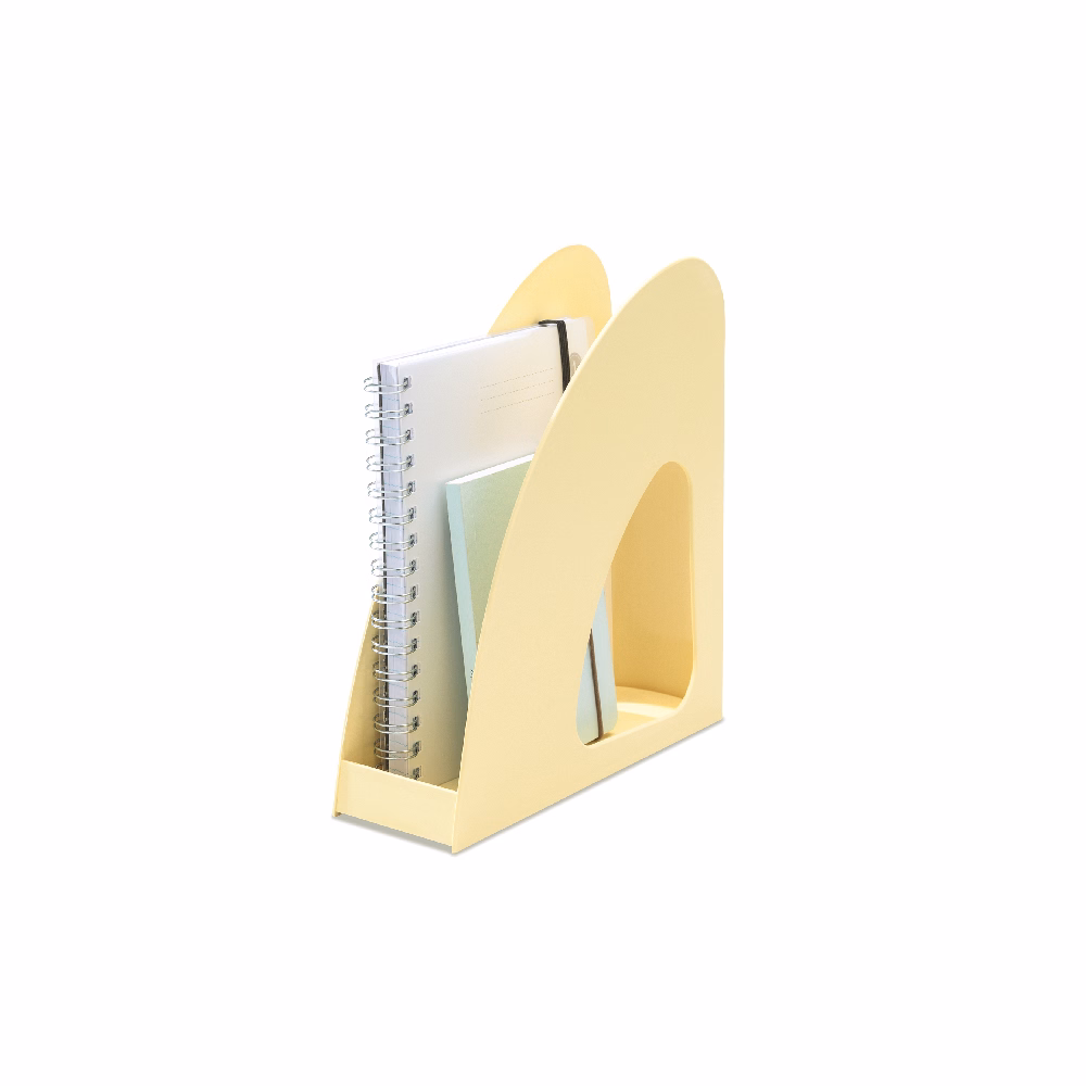 Irattartó papucs HAN Re-Loop 70 mm 100% recycling PP pasztell sárga