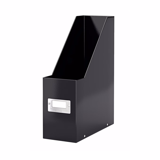 Irattartó papucs LEITZ Click&Store 95 mm pp/karton fekete