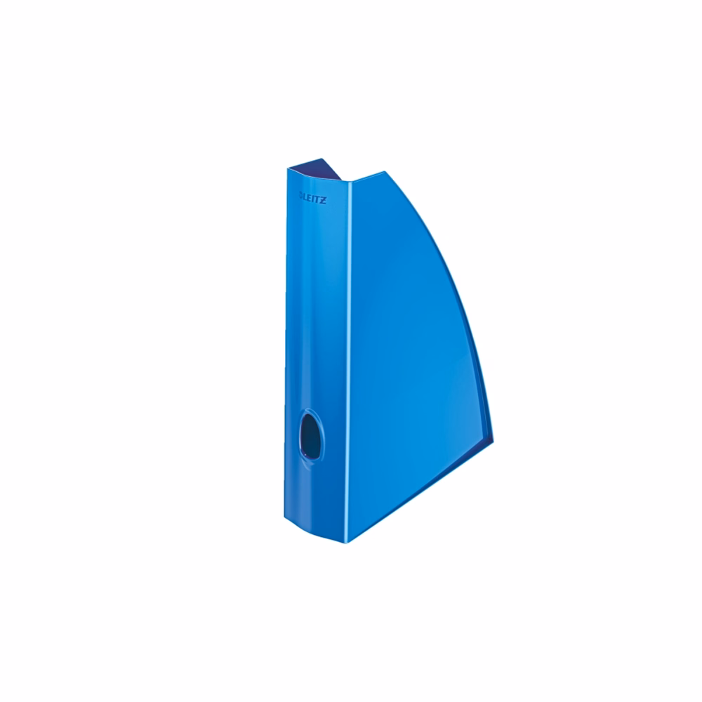 Irattartó papucs LEITZ Wow 60 mm műanyag metálfényű kék