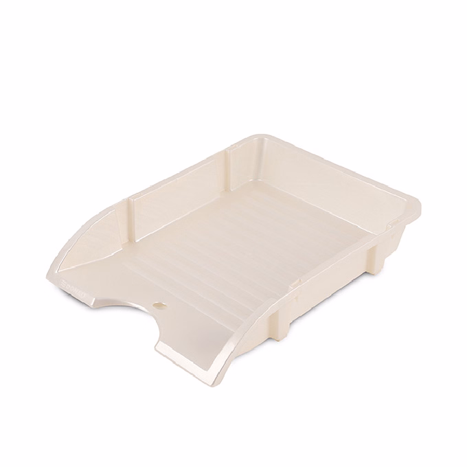 Irattartó tálca DONAU A/4 műanyag törhetetlen gyöngyház