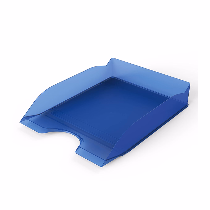 Irattartó tálca DURABLE Basic A/4 átlátszó kék