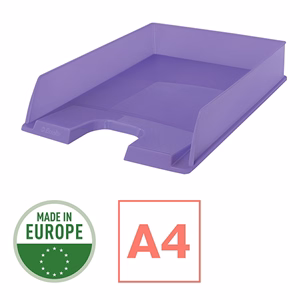 Irattartó tálca ESSELTE Colour Breeze áttetsző levendula