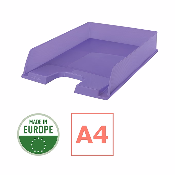 Irattartó tálca ESSELTE Colour Breeze áttetsző levendula