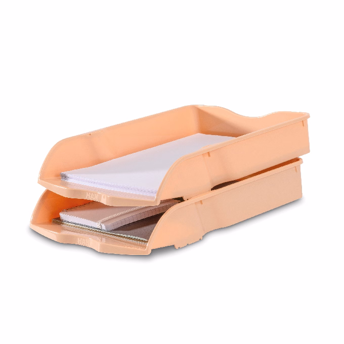 Irattartó tálca HAN Re-Loop 100% recycling PP pasztell narancs