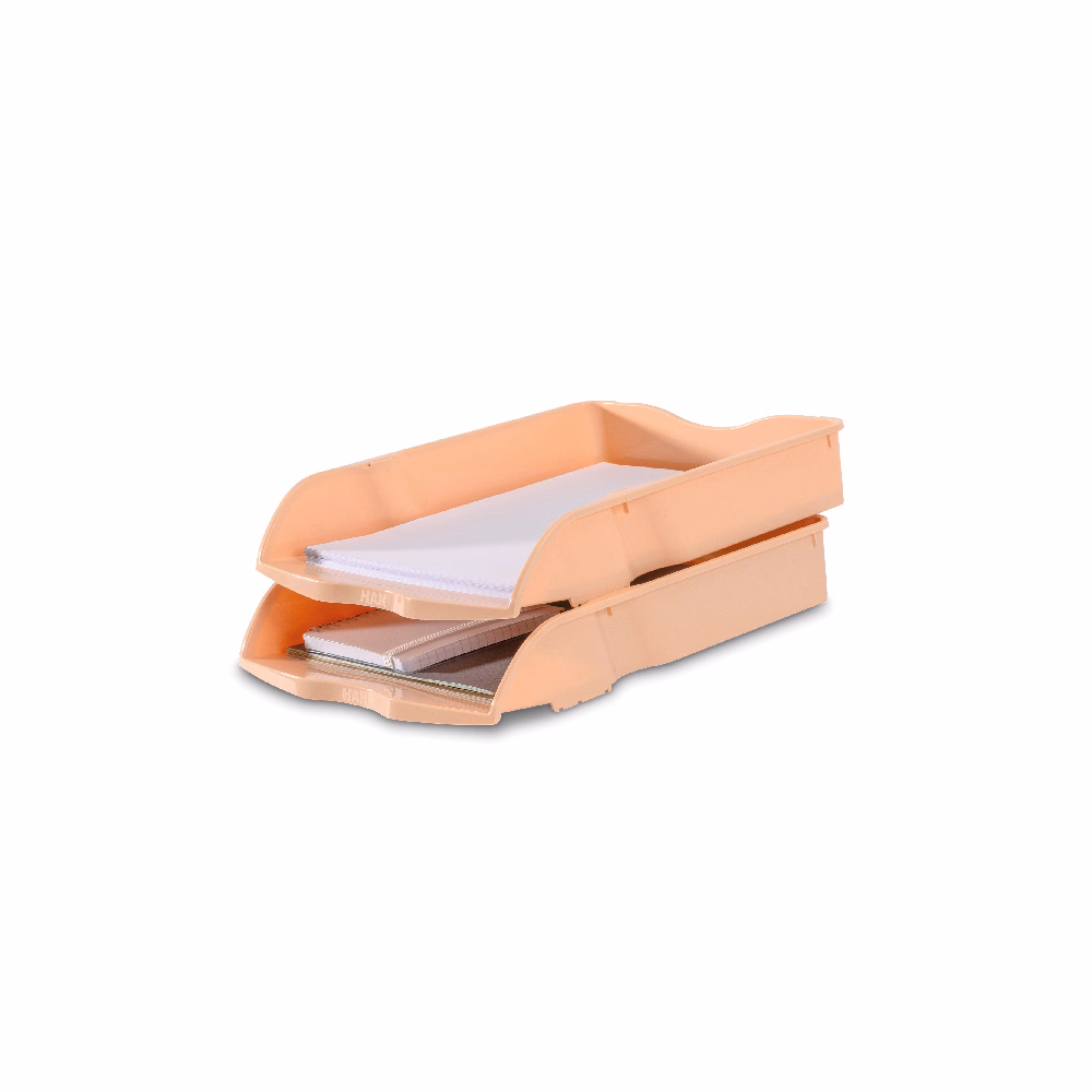 Irattartó tálca HAN Re-Loop 100% recycling PP pasztell narancs