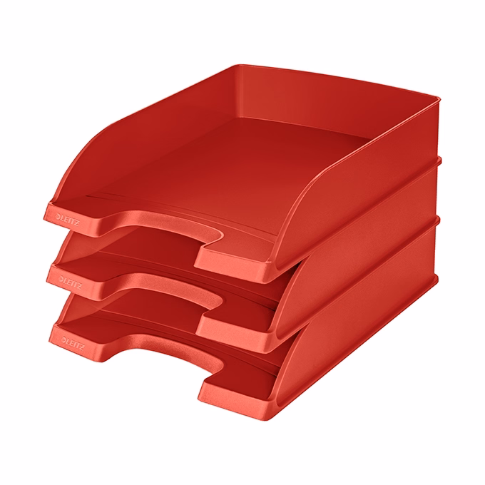 Irattartó tálca LEITZ Plus piros