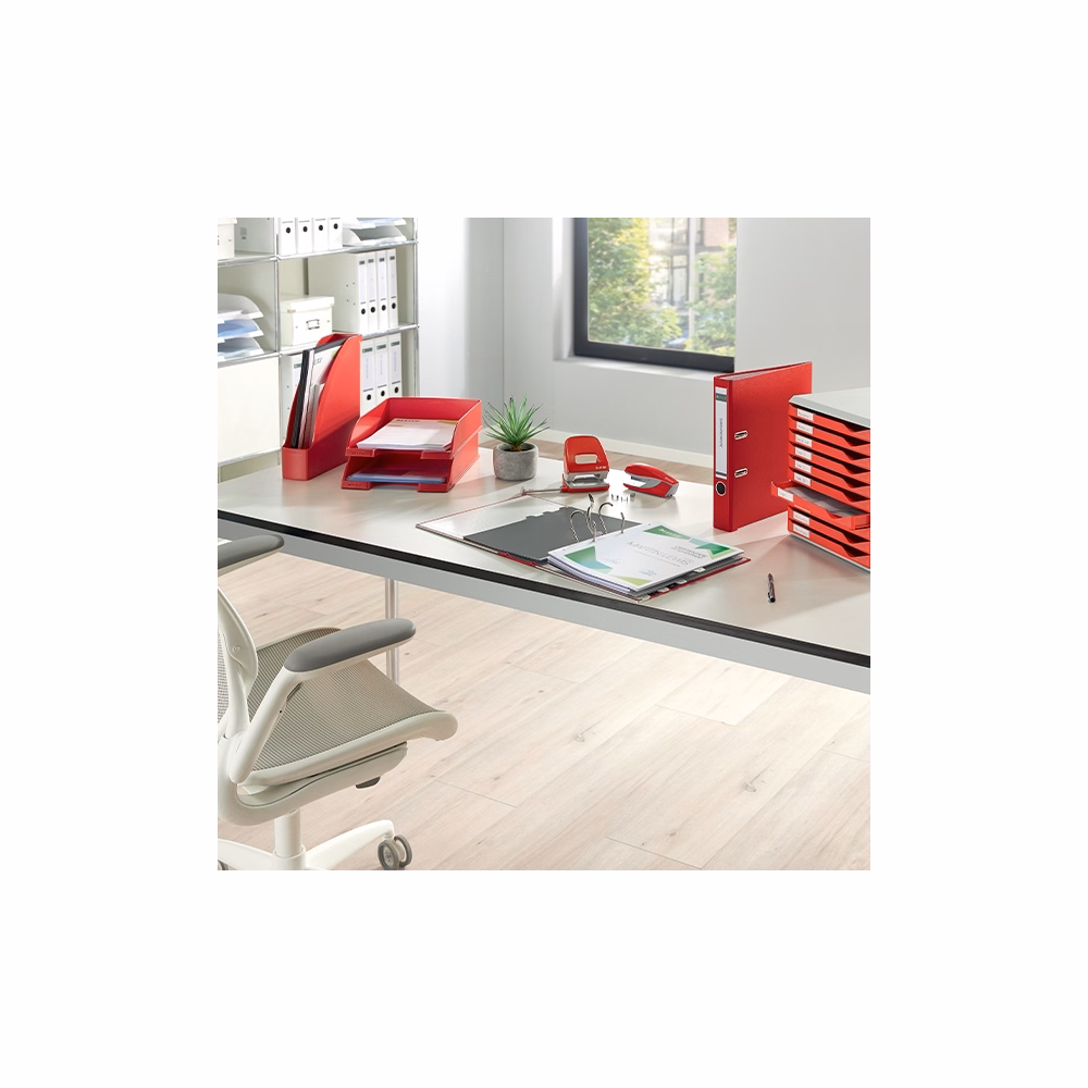 Irattartó tálca LEITZ Plus piros