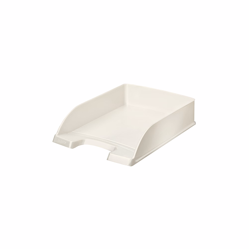 Irattartó tálca LEITZ Wow metálfényű fehér