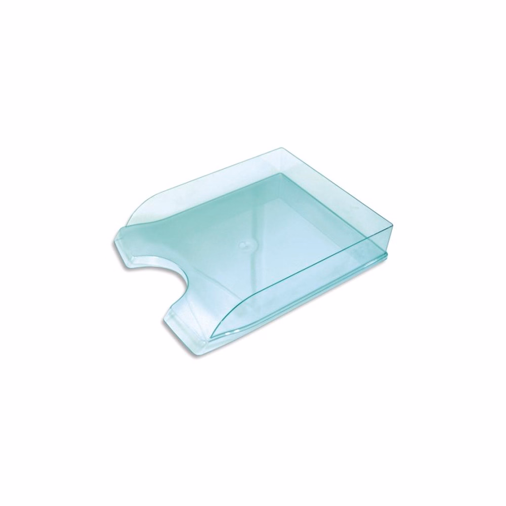 Irattartó tálca OPTIMA műanyag áttetsző zöld