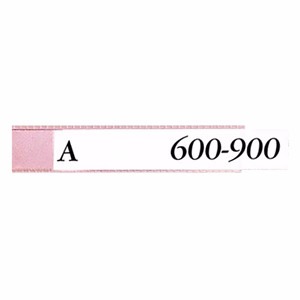 Irattartó tálca címketok DJOIS 30x150mm öntapadós címkével 10 darabos