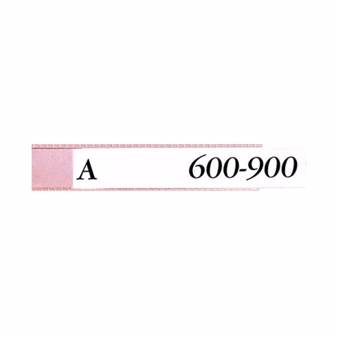 Irattartó tálca címketok DJOIS 30x150mm öntapadós címkével 10 darabos