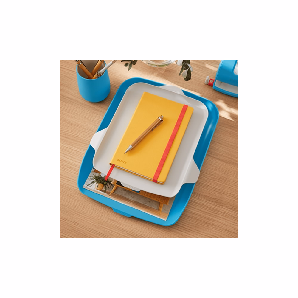 Irattartó tálca rendező tálcával LEITZ  Cosy nyugodt kék