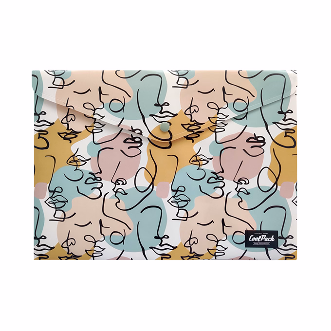 Irattasak COOLPACK A/4 PP patentos art deco