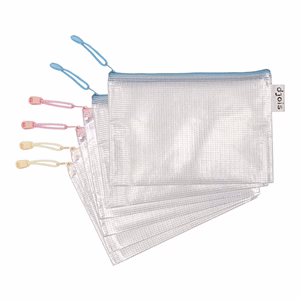 Irattasak DJOIS A/5 cipzáras pasztell színekben