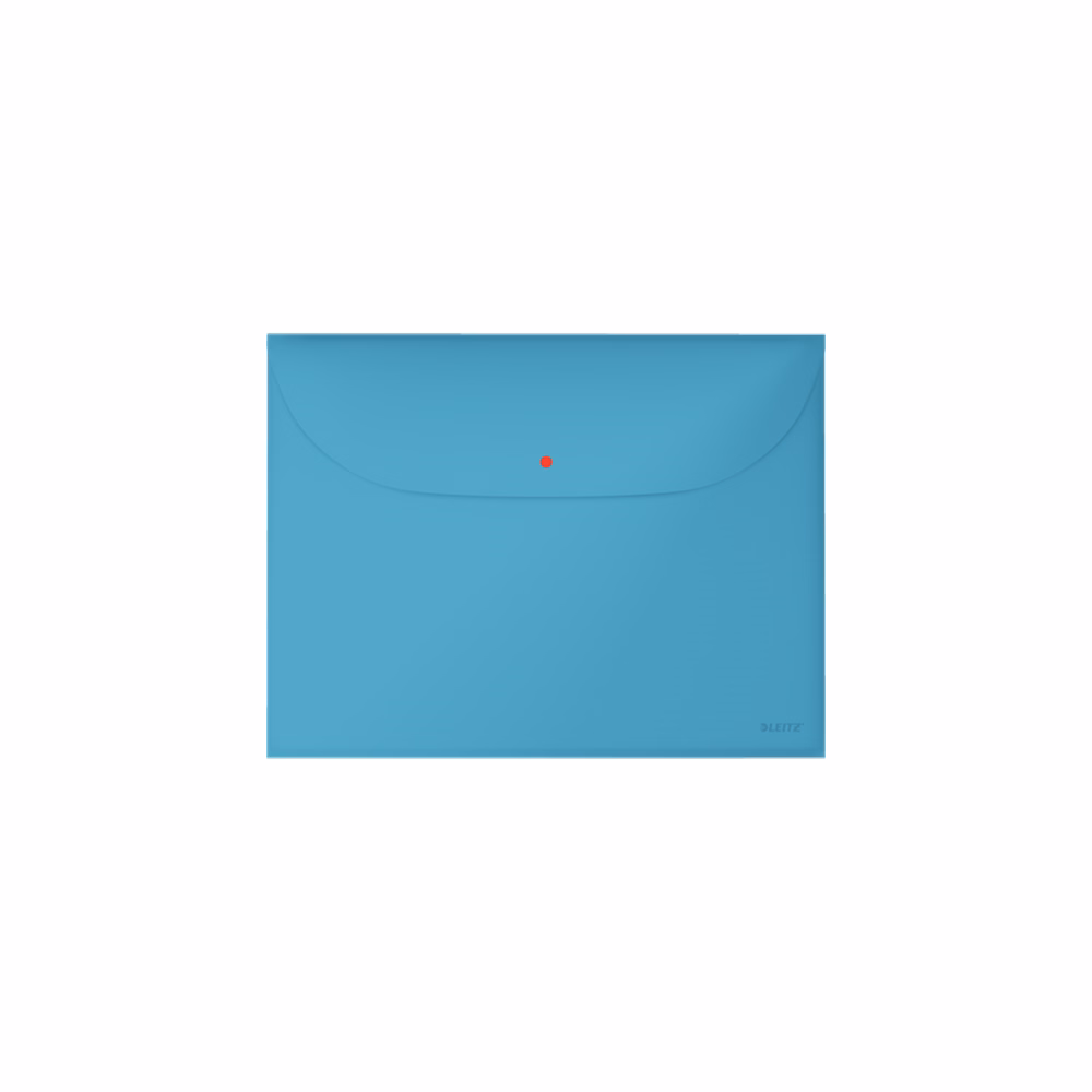 Irattasak LEITZ Cosy Privacy A/4 patentos 2 zsebes 3 darabos nyugodtkék