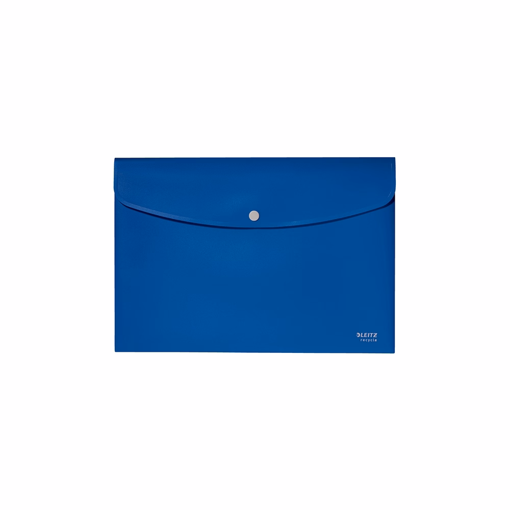 Irattasak LEITZ Recycle A/4 PP patentos kék