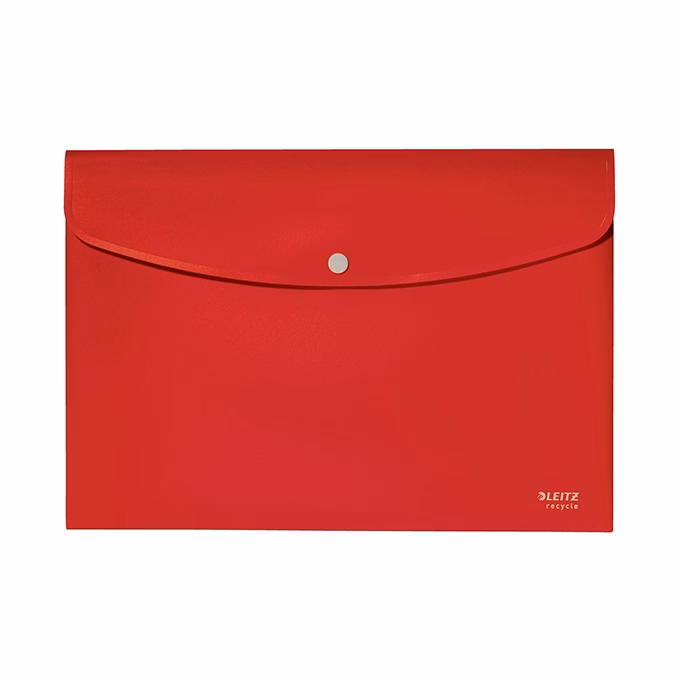 Irattasak LEITZ Recycle A/4 PP patentos piros