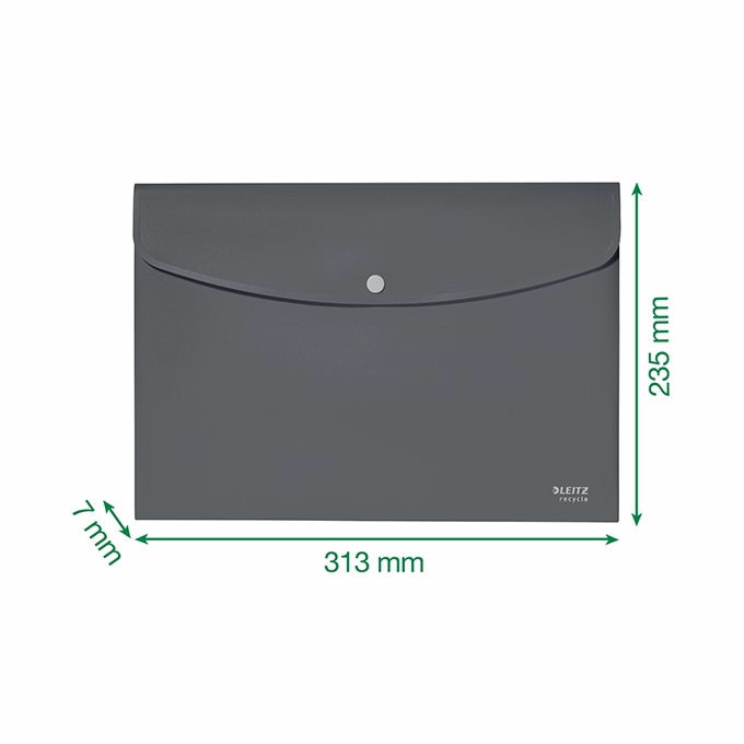 Irattasak LEITZ Recycle A/4 PP patentos piros