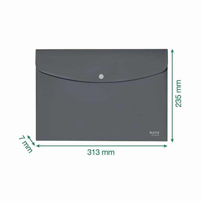 Irattasak LEITZ Recycle A/4 PP patentos sárga