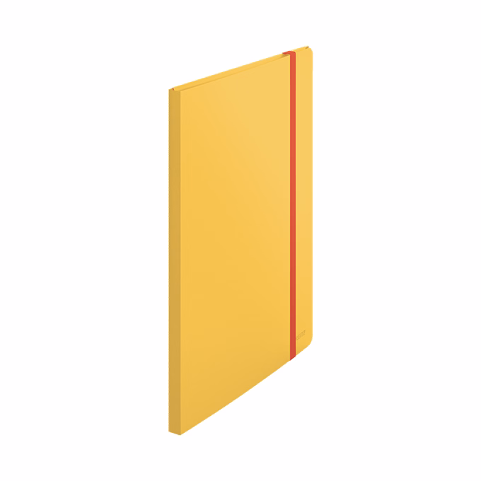 Iratvédő mappa LEITZ Cosy A/4 20 zsebes melegsárga