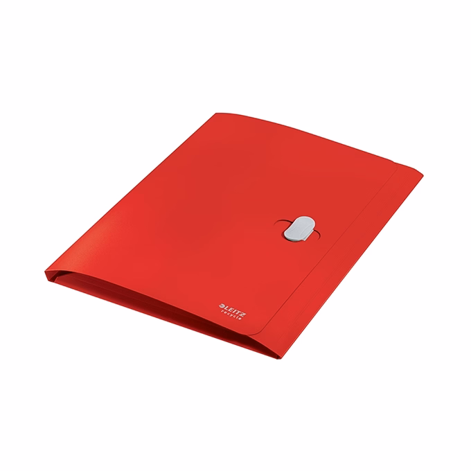 Iratvédő mappa LEITZ Recycle A/4 11mm PP piros