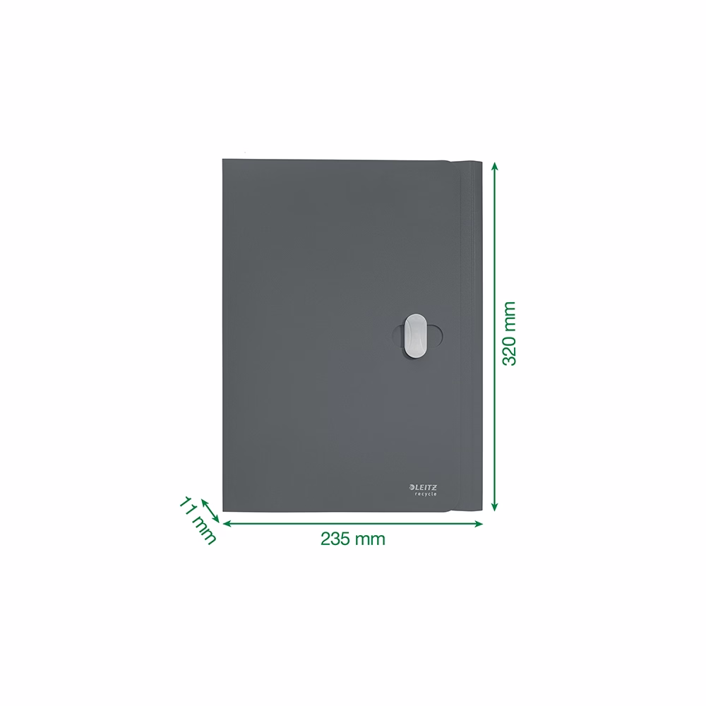 Iratvédő mappa LEITZ Recycle A/4 11mm PP piros