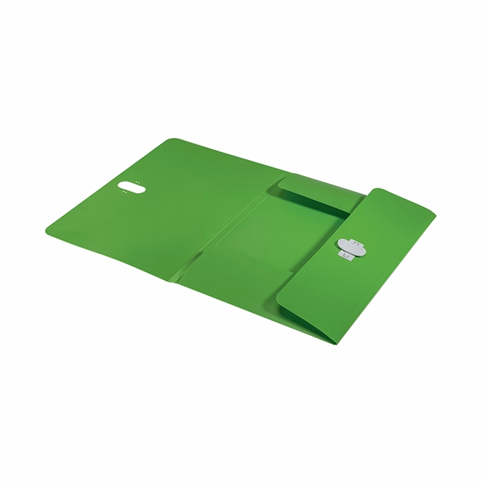 Iratvédő mappa LEITZ Recycle A/4 11mm PP zöld