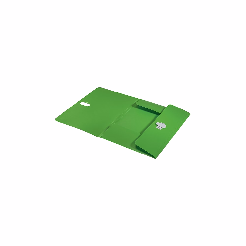 Iratvédő mappa LEITZ Recycle A/4 11mm PP zöld